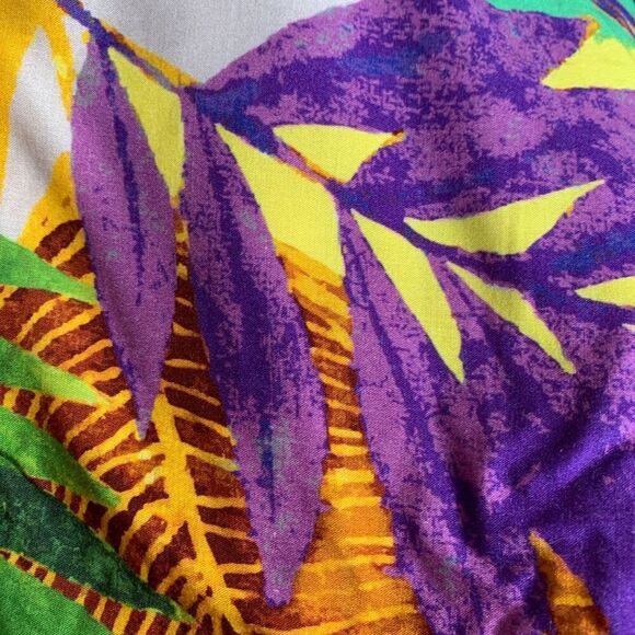 Hula Moon By Jams World Tropical Tote Bag Bright Multicolor Print Beach Vacation - Picture 11 of 13